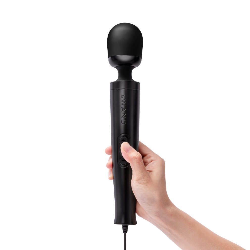 Le Wand Die Cast Plug In Wand Massager | Black | Aluminium