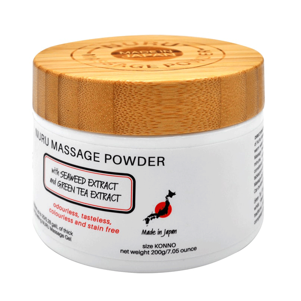 Eroticgel Nuru Massage Powder | Seaweed & Green Tea 200g | Pleasure Chest