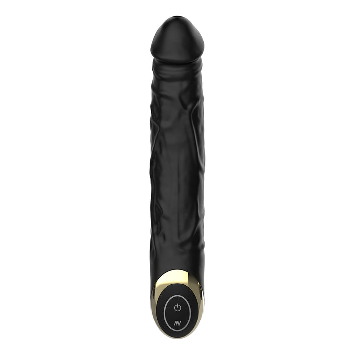 Winyi Terry Realistic Silicone Dildo - Black