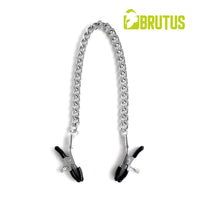 Brutus Crocodile Nipple Clamps - Silver