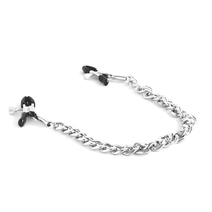 Brutus Crocodile Nipple Clamps - Silver