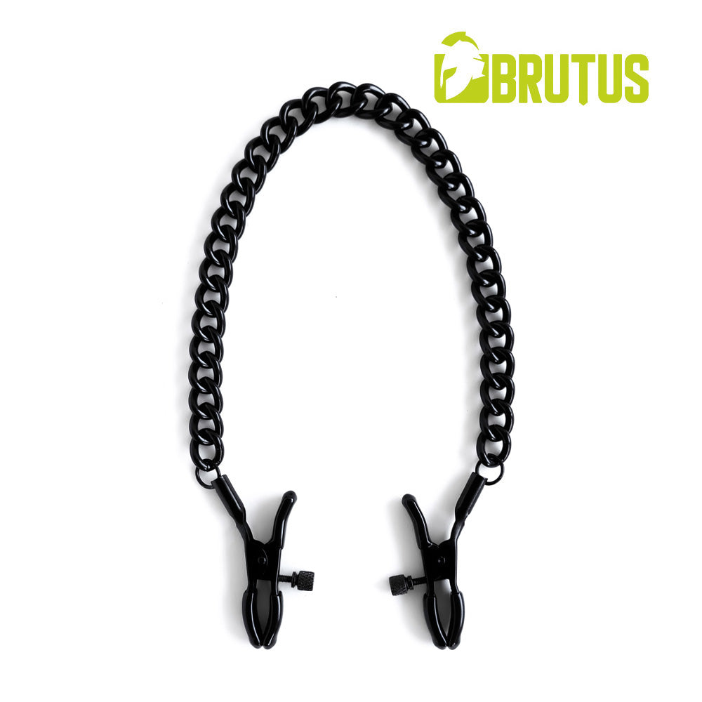 Brutus Crocodile Nipple Clamps - Black