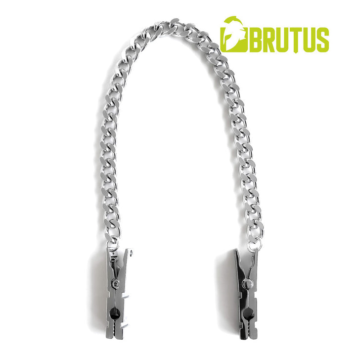 Brutus Clothespins Nipple Clamps - Silver