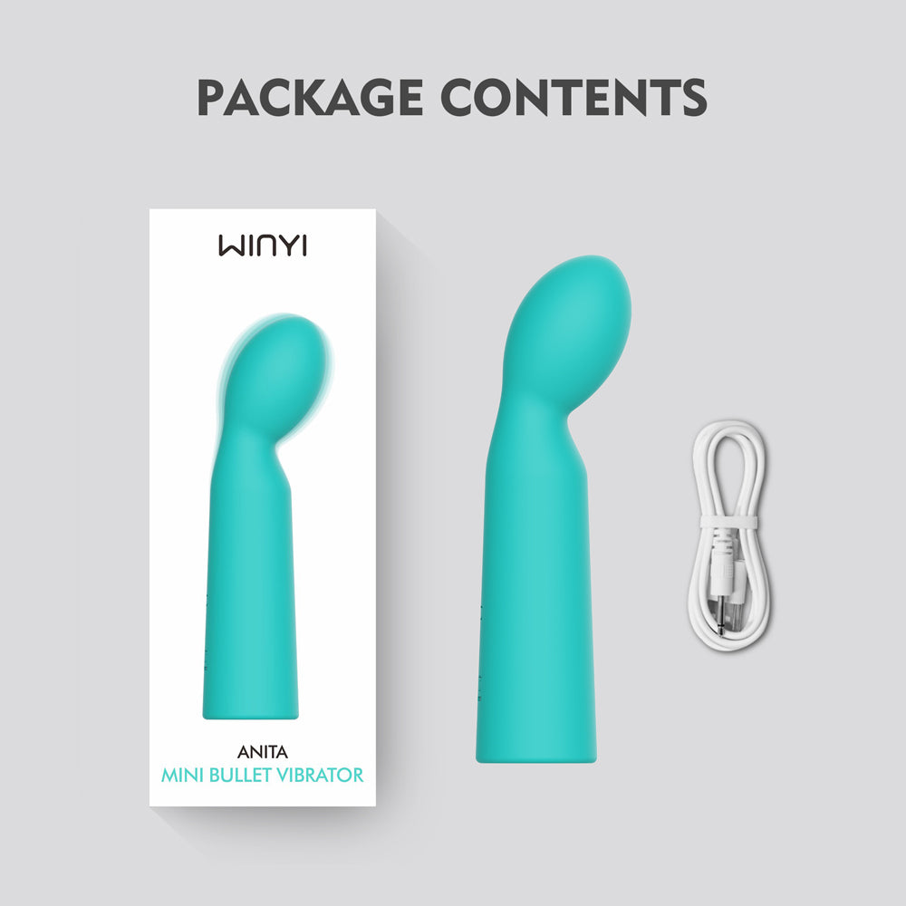 Winyi Nina G-Spot Vibrator - Turquoise