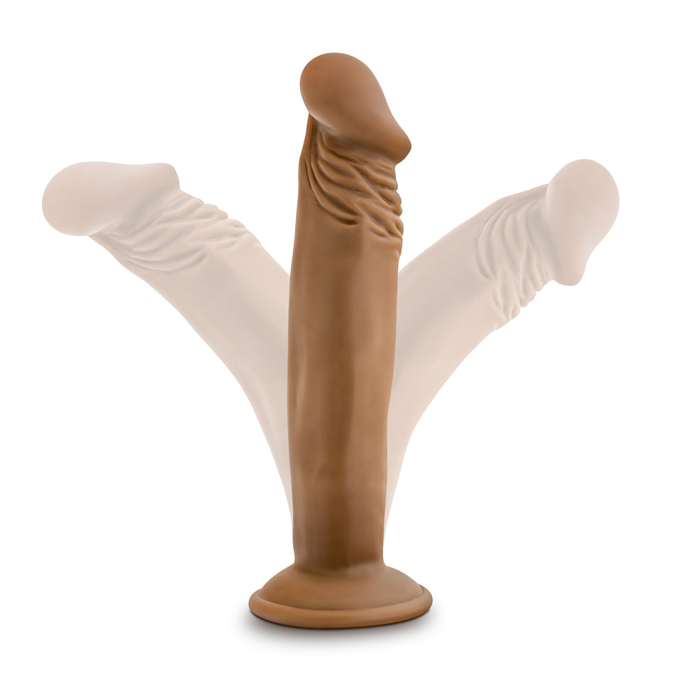 Blush Dr Skin Dr. Small 6 Inch Cock With Suction Cup - Mocha