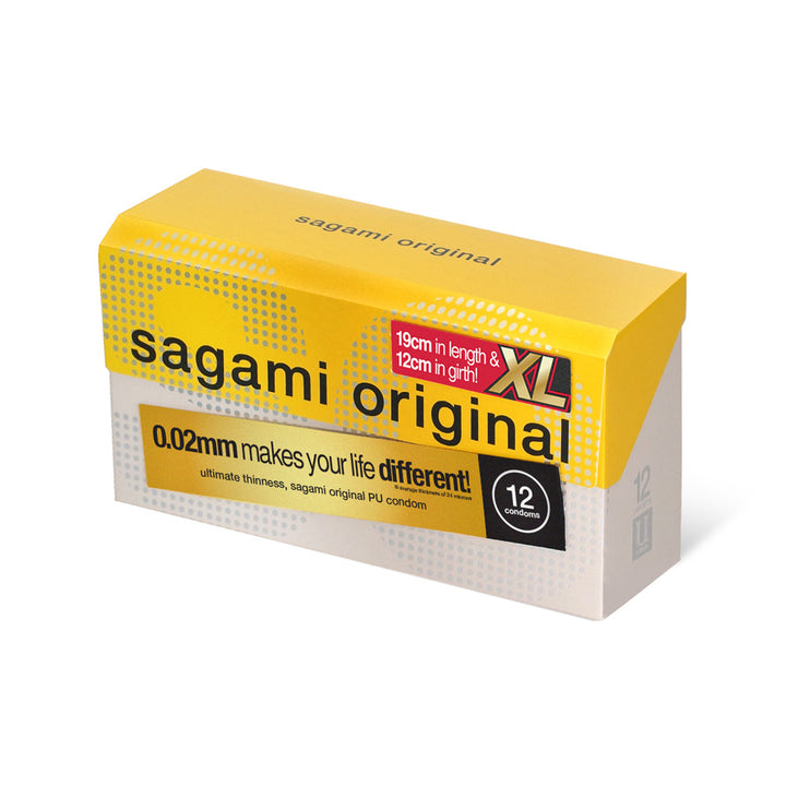 Sagami Original 0.02 PU Extra Large Condom - 12 Pack