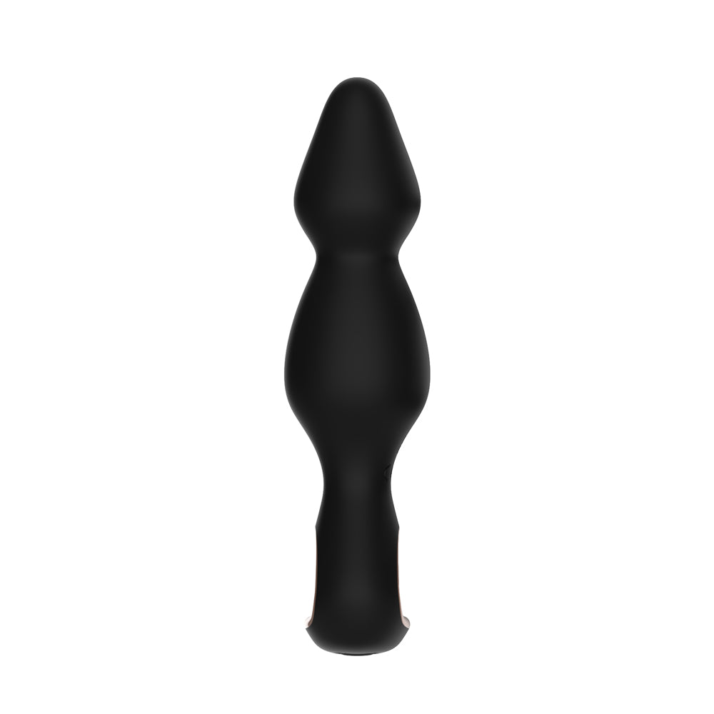 Winyi Jeff Rotating Remote Control Anal Beads - Black