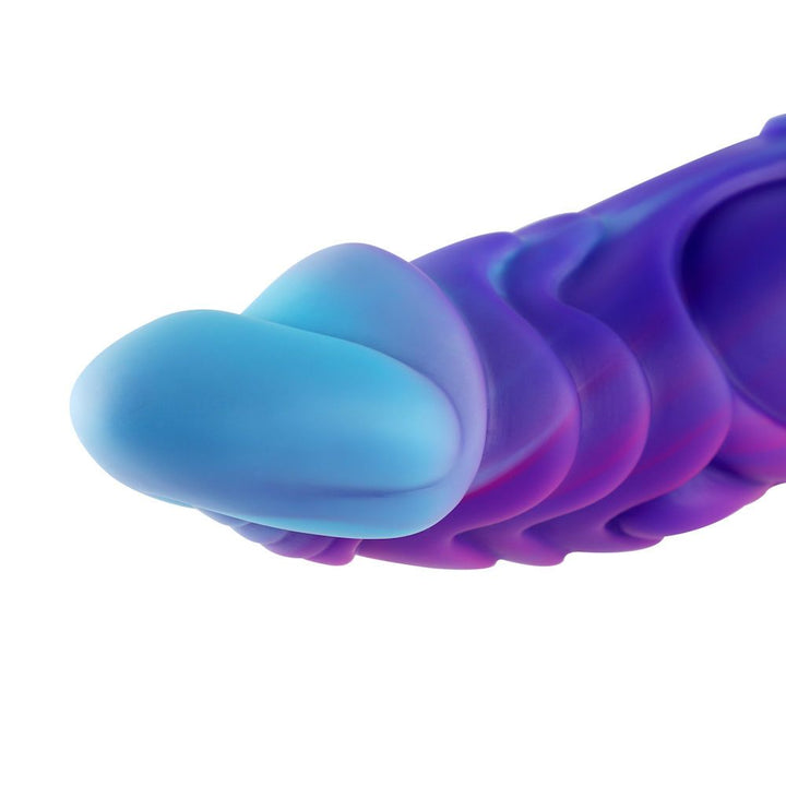 HiSmith Waldolo Silicone Kaatje Dildo 6.2 Inch - Purple/Blue