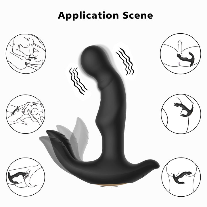 Winyi Charles 2 Rimming Prostate Massager - Black