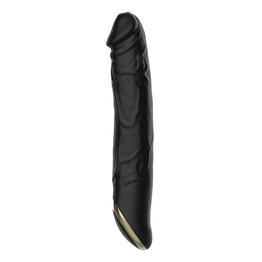 Winyi Terry Realistic Silicone Dildo - Black