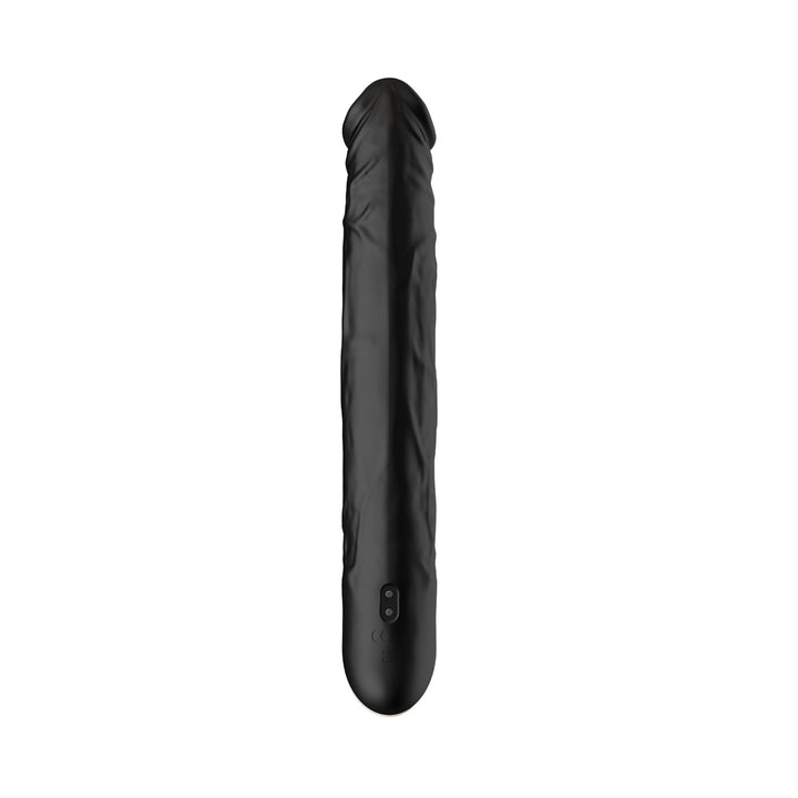 Winyi Terry 2 Thrusting Silicone Dildo - Black