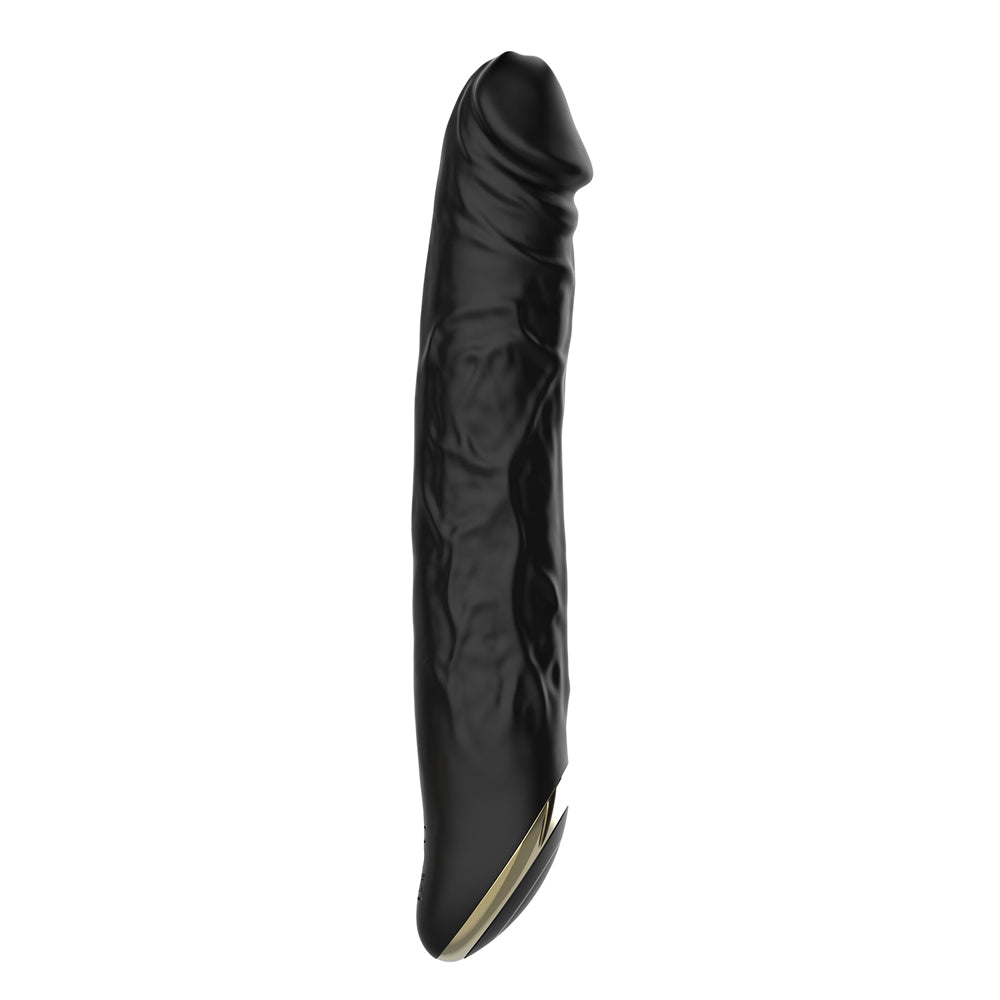 Winyi Terry Realistic Silicone Dildo - Black