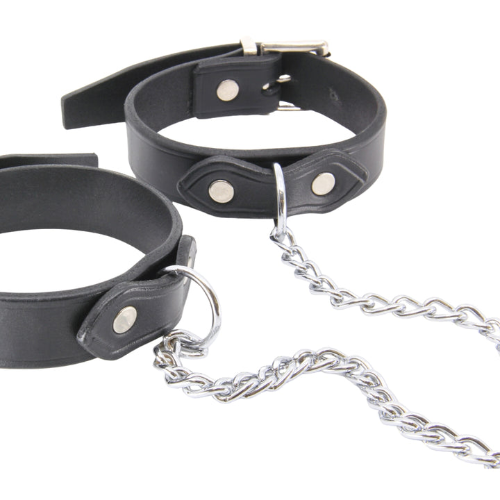 Love In Leather Australian Made Unlined Ankle Cuffs 002