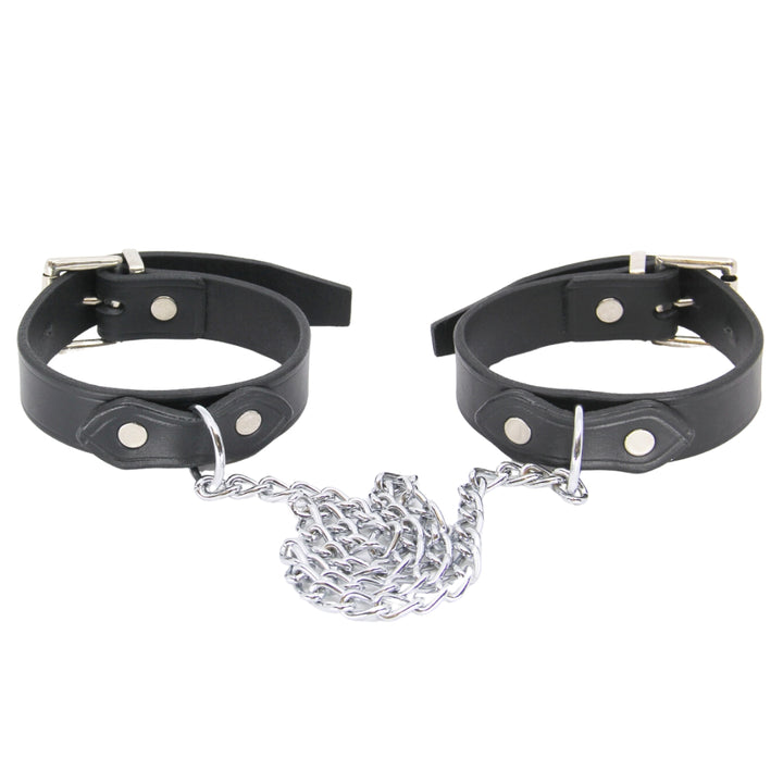 Love In Leather Australian Made Unlined Ankle Cuffs 002