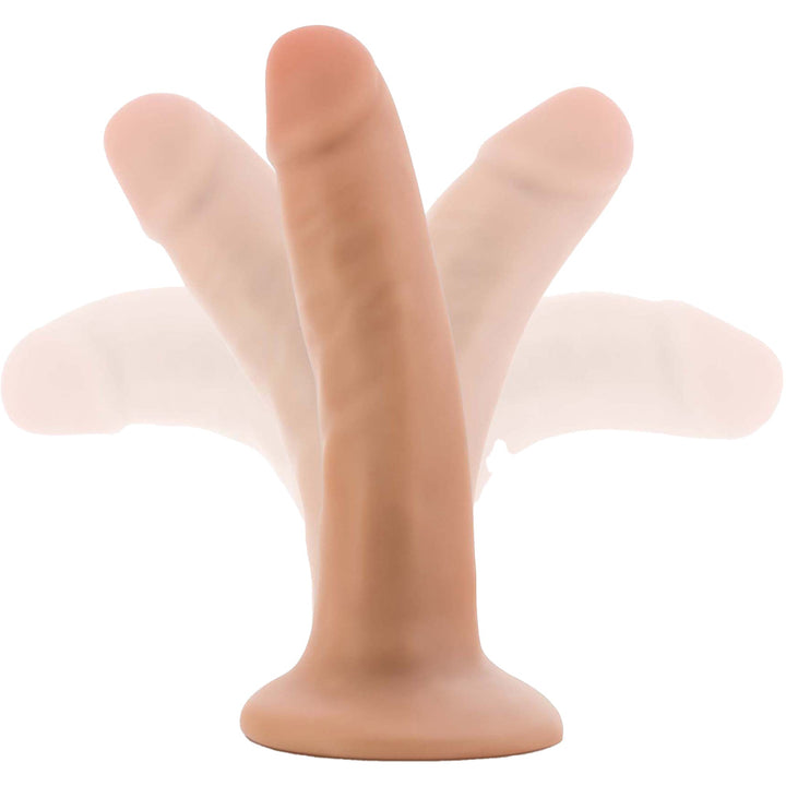 Blush Dr Skin Plus 5 Inch Posable Dildo - Vanilla