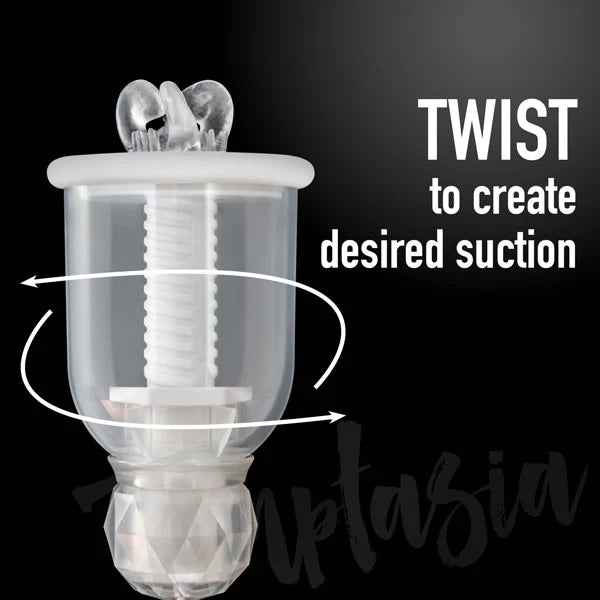 Blush Temptasia Titillator Nipple Play & Massaging System with Suction