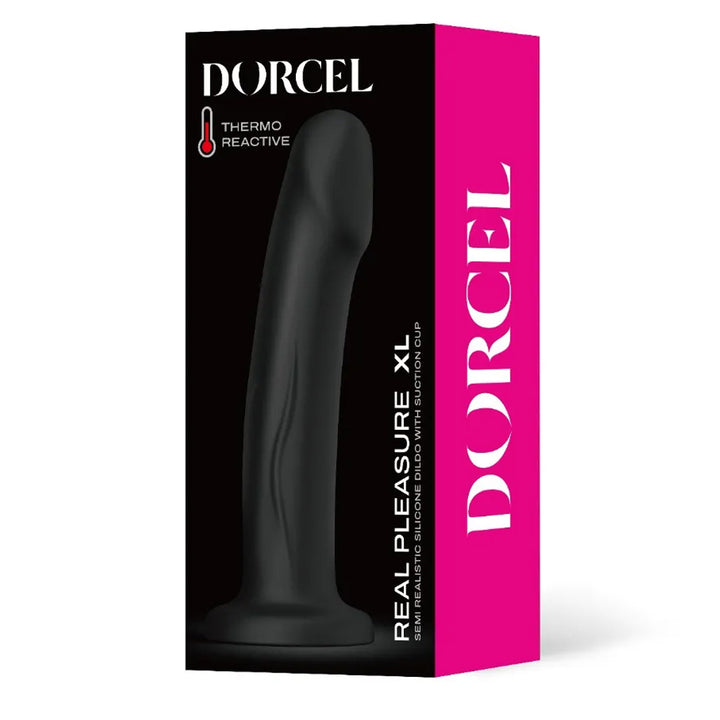 Dorcel Real Pleasure Dildo Extra Large - Black