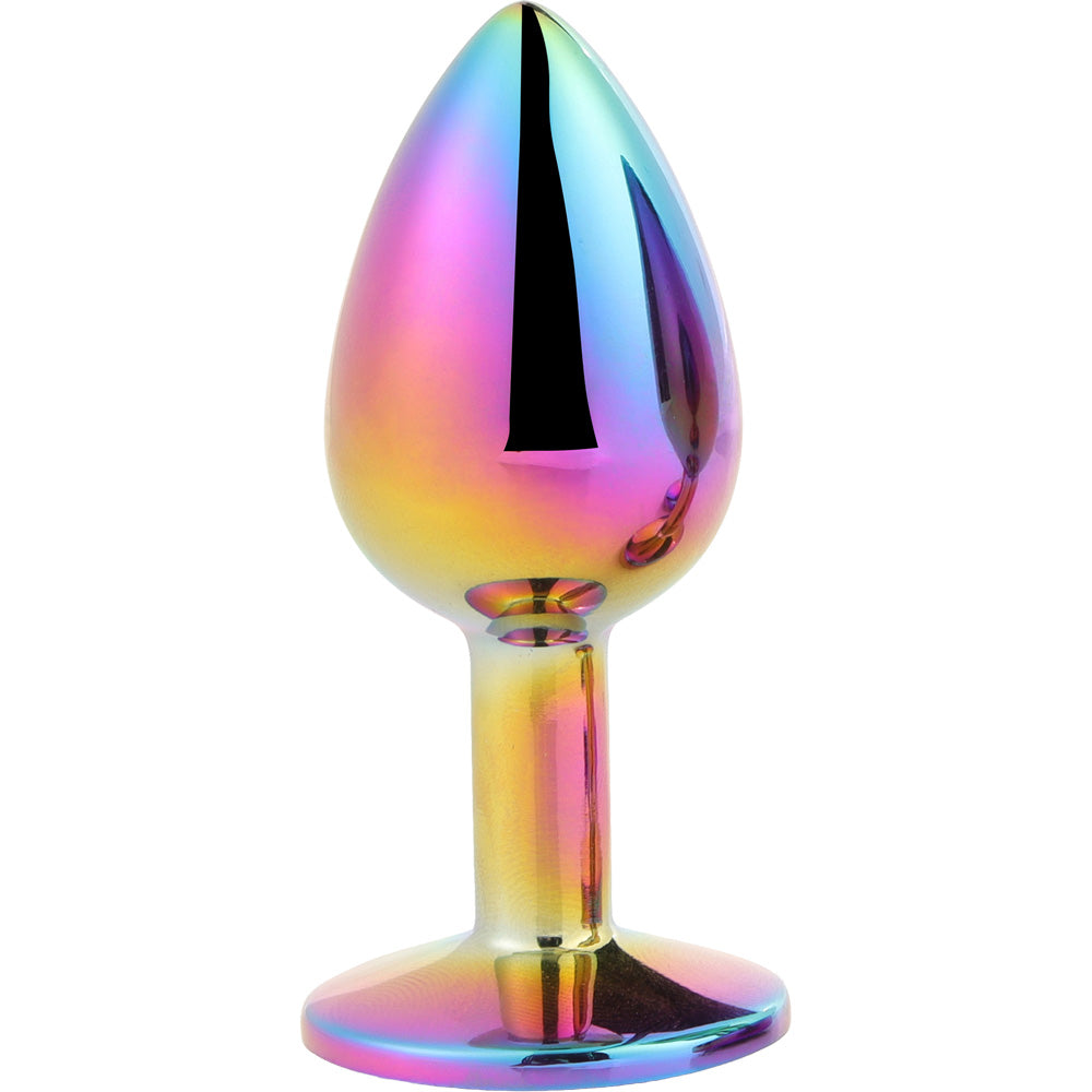 Dreamtoys Gleaming Love Multicolour Butt Plug - Small