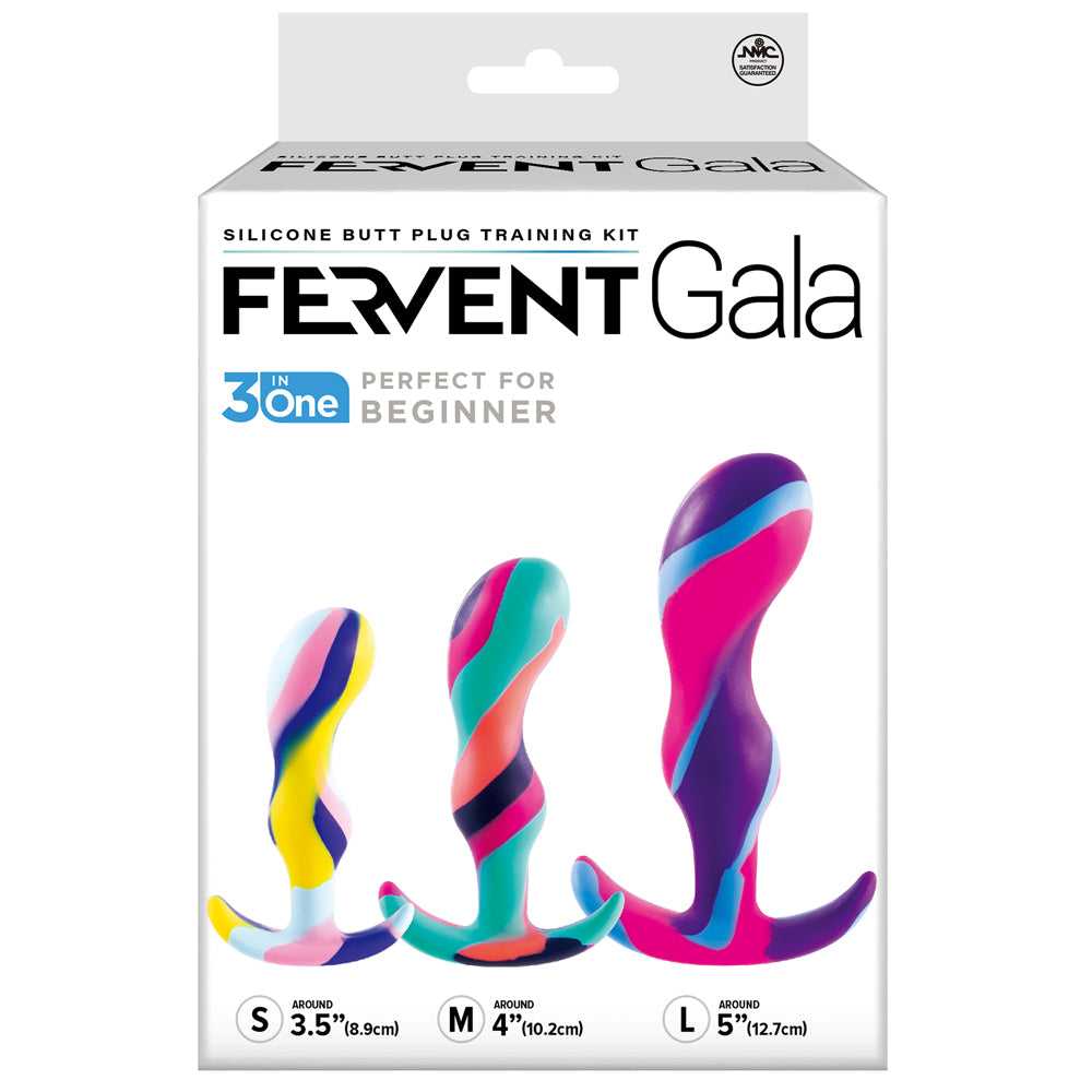 Excellent Power Fervent Gala Curved Anal Training Kit