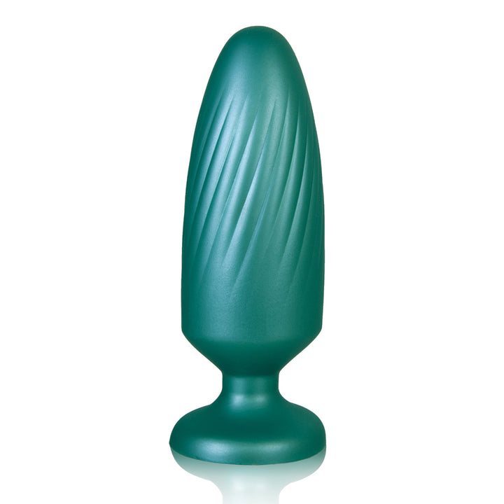 Excellent Power G-Stuck Silicone Butt Plug 5 Inch - Green