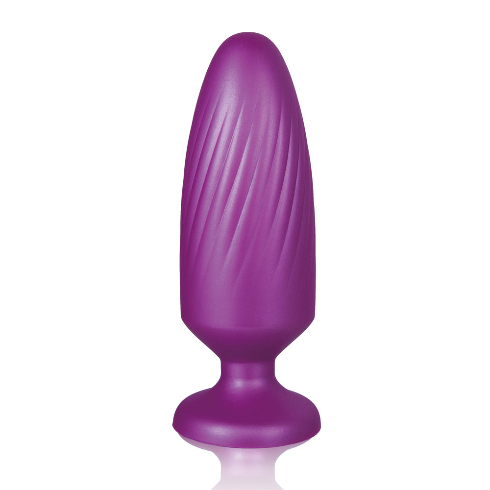 Excellent Power G-Stuck Silicone Butt Plug 5 Inch - Purple