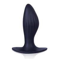 Excellent Power G-Stuck Silicone Curved Butt Plug 5 Inch - Black