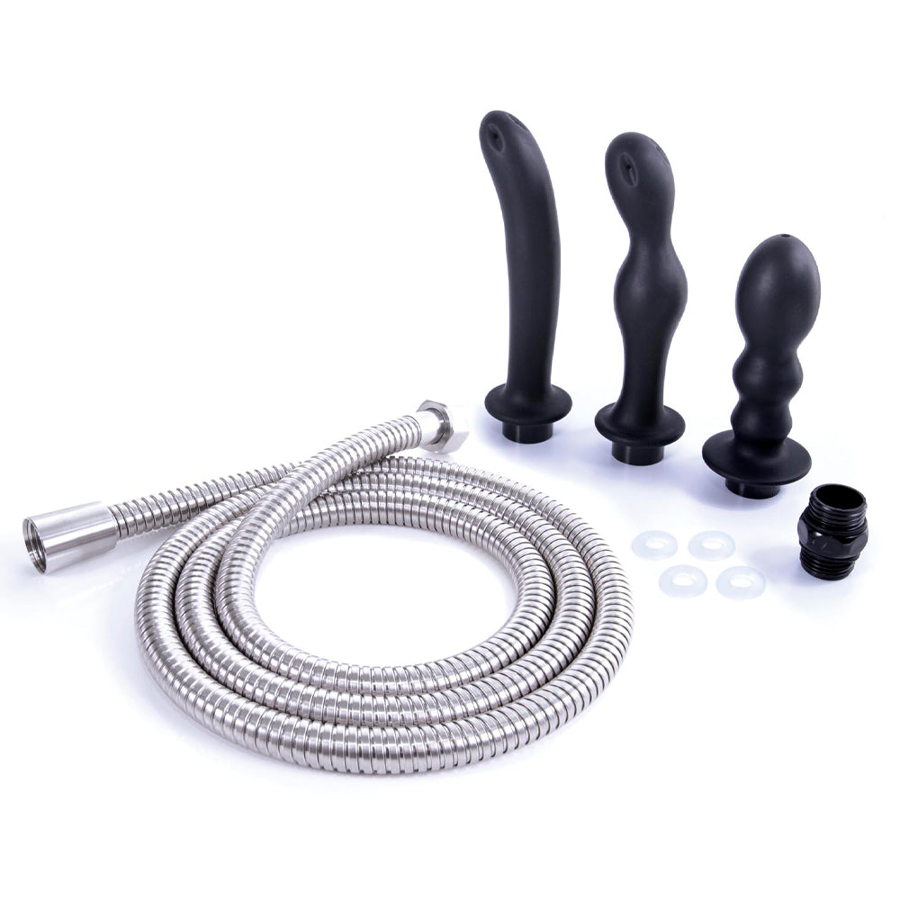 Excellent Power Silicone Shower Douche Set 3 Nozzles