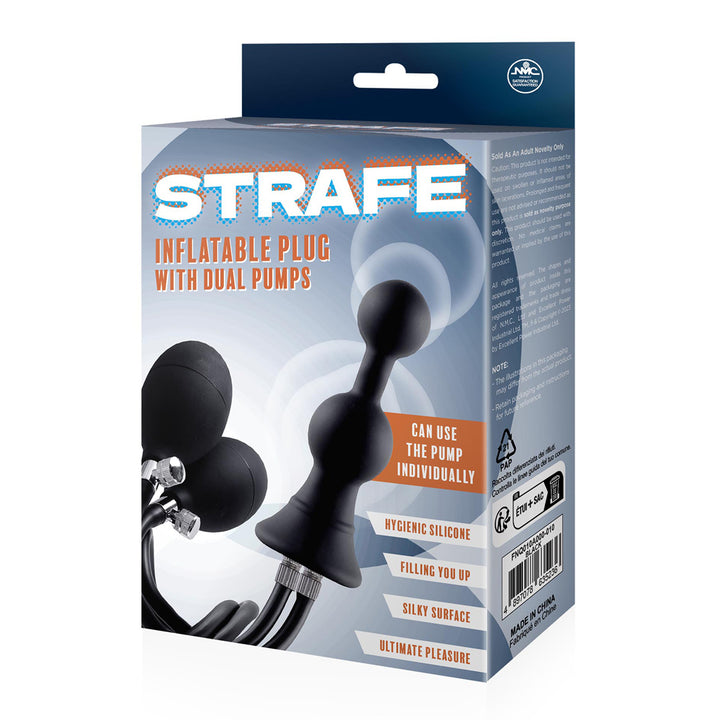 Excellent Power Strafe Inflatable Plug With Dual Pumps