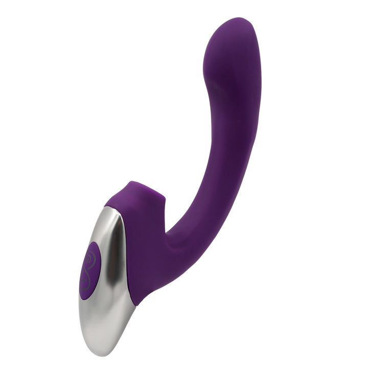 Excellent Power Titanz G-Spot Thumping Vibrator - Purple