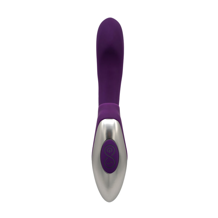 Excellent Power Titanz G-Spot Thumping Vibrator - Purple