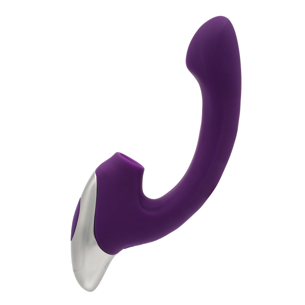 Excellent Power Titanz G-Spot Thumping Vibrator - Purple