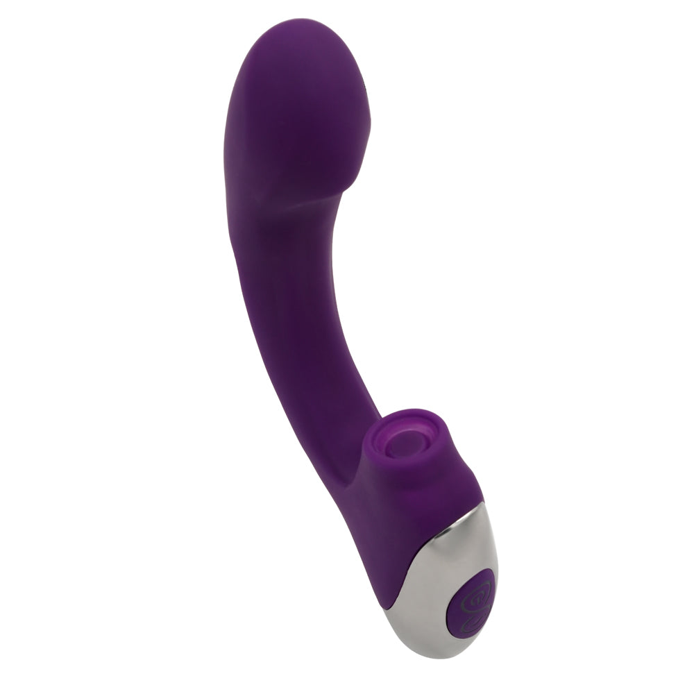 Excellent Power Titanz G-Spot Thumping Vibrator - Purple