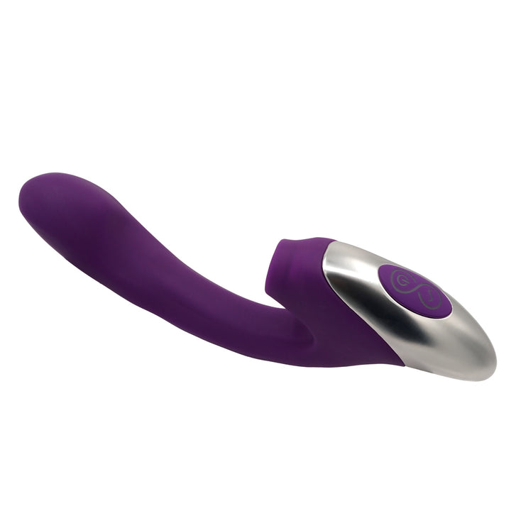 Excellent Power Titanz G-Spot Thumping Vibrator - Purple