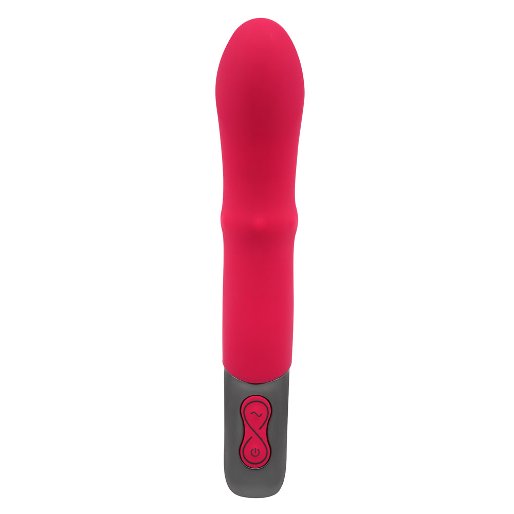 Excellent Power Titanz Waving Beaded G-Spot Vibrator - Pink