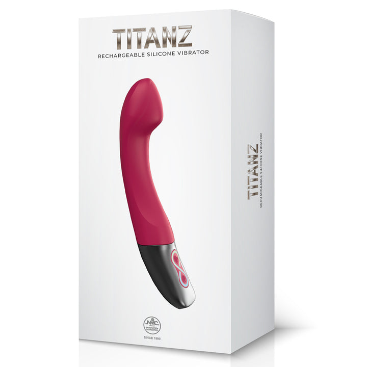 Excellent Power Titanz Waving G-Spot Vibrator - Pink