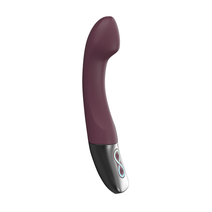 Excellent Power Titanz Waving G-Spot Vibrator - Rubine Red