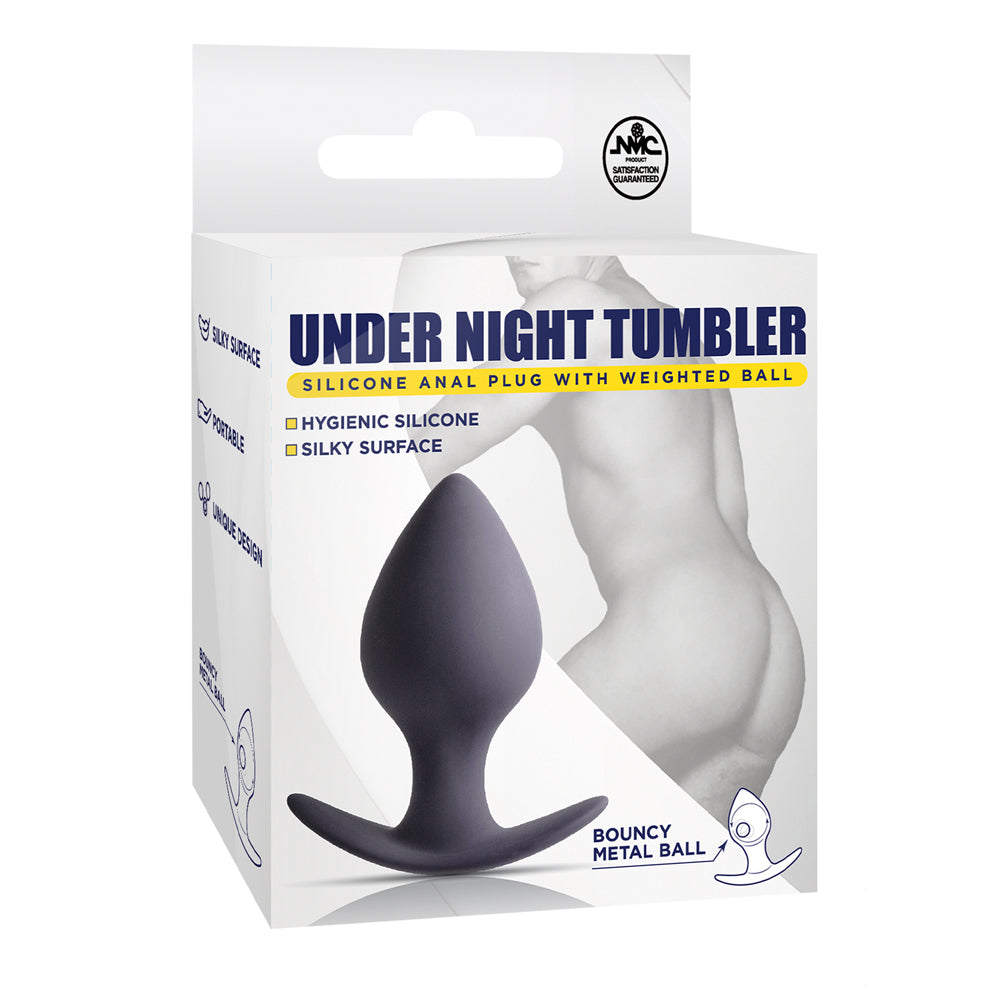 Excellent Power Under Night Tumbler T Base Butt Plug - Medium