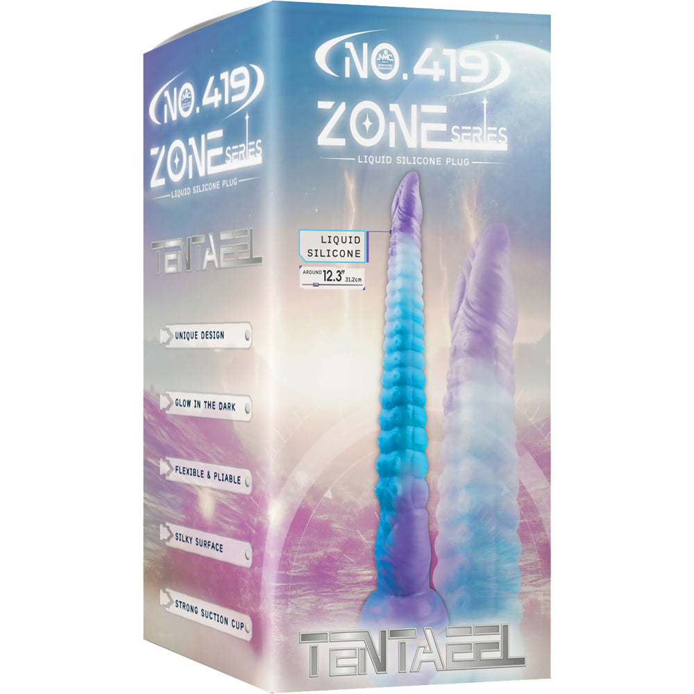 Excellent Power no.419 Zone Liquid Silicone Tentaeel Dildo 12 Inch