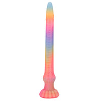 Fantasy Octopussy Platinum Silicone Dildo 30.7 Inch - Glow In The Dark