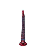 Fantasy Octopussy Platinum Silicone Dildo 16.4 Inch - Metallic Red