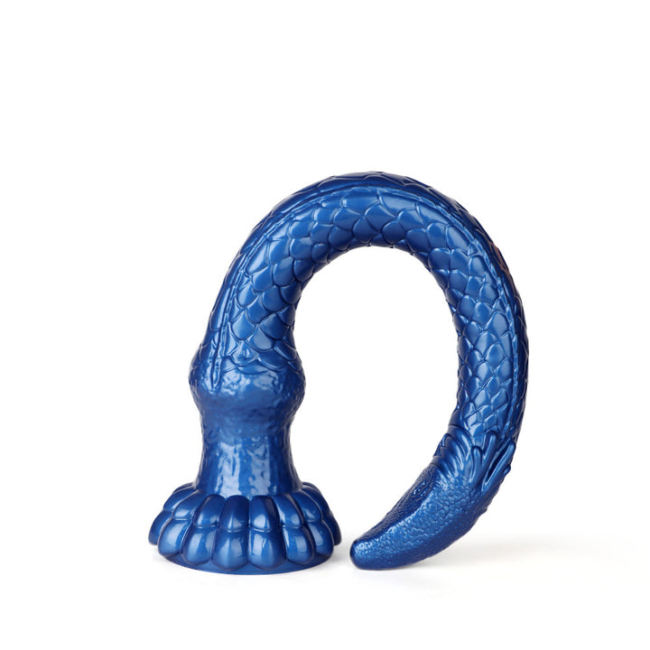 Fantasy Octopussy Platinum Silicone Dildo 30.7 Inch - Metallic Blue