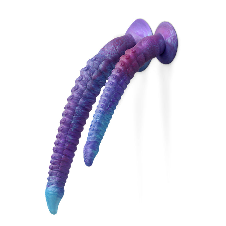 Fantasy Pegacorn Platinum Silicone Dildo 12.4 Inch - Purple