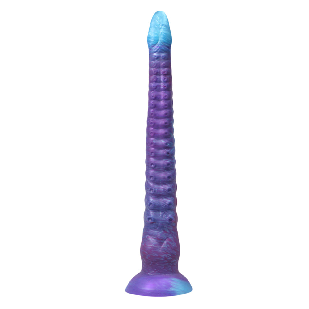 Fantasy Pegacorn Platinum Silicone Dildo 21.8 Inch - Purple