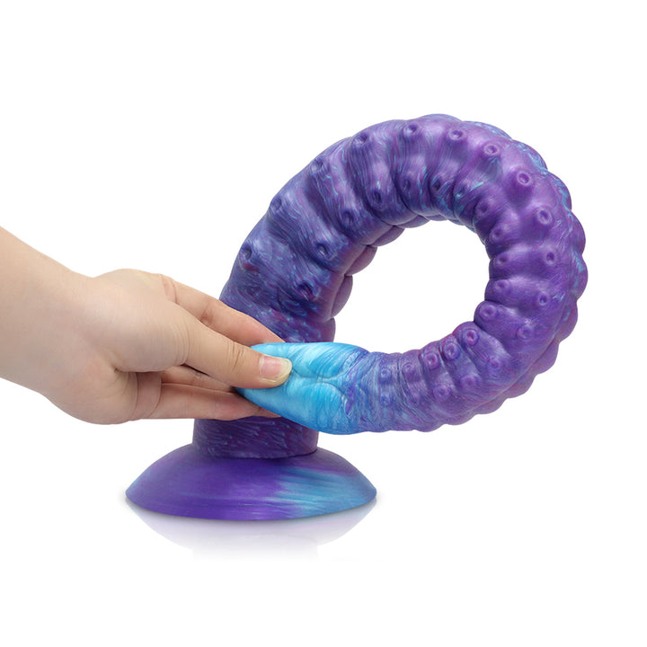 Fantasy Pegacorn Platinum Silicone Dildo 12.4 Inch - Purple