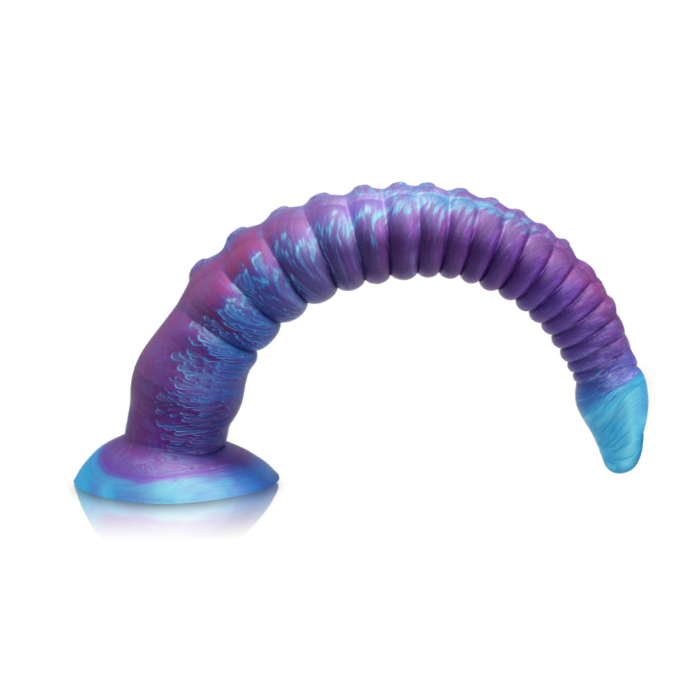 Fantasy Pegacorn Platinum Silicone Dildo 12.4 Inch - Purple