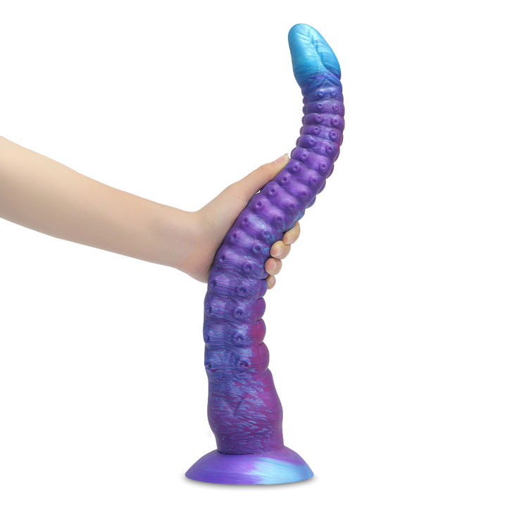 Fantasy Pegacorn Platinum Silicone Dildo 12.4 Inch - Purple