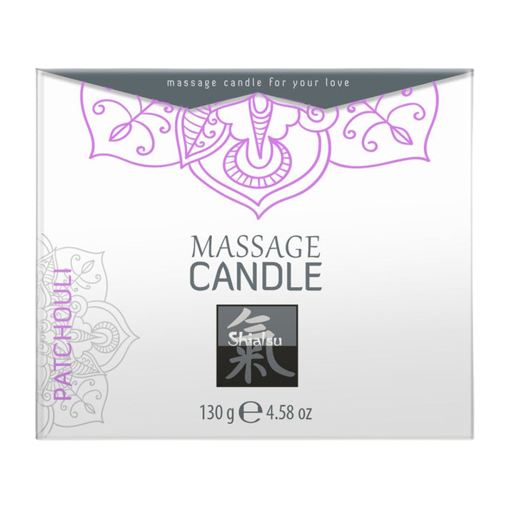 HOT Shiatsu Massage Candle 130g - Patchouli