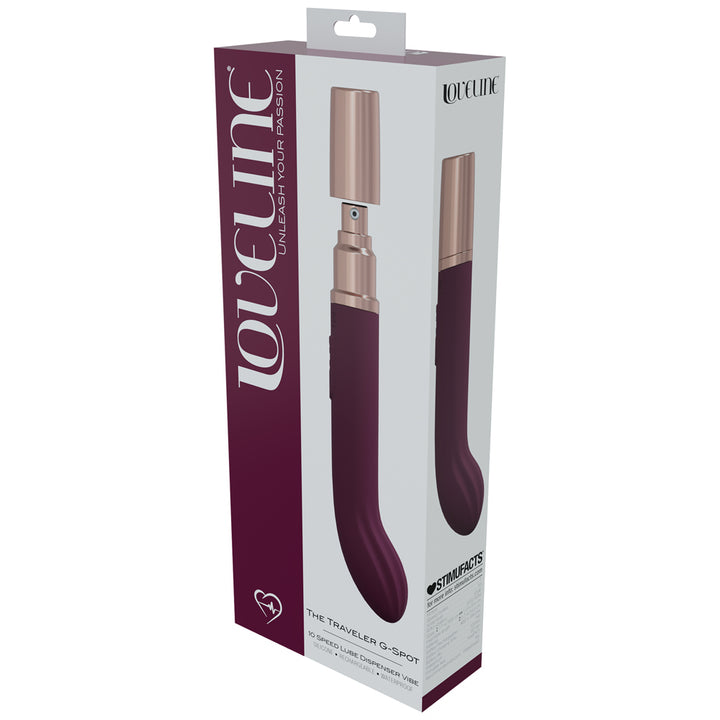 Shots Loveline The Traveler G-Spot Vibe - Burgundy