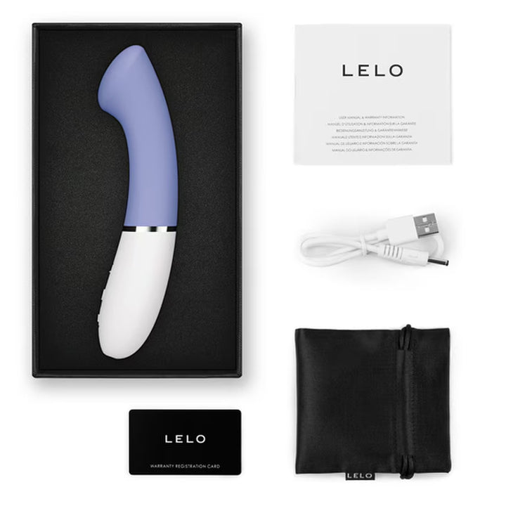 Lelo Gigi 3 G-Spot Vibrator - Powder Blue