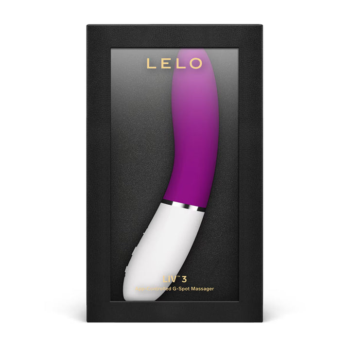 Lelo Liv 3 Rechargeable Vibrator - Deep Rose